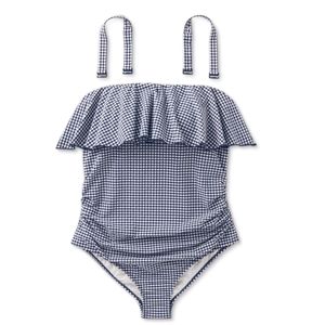 Bandeau One-piece Swimsuit - Size 24W